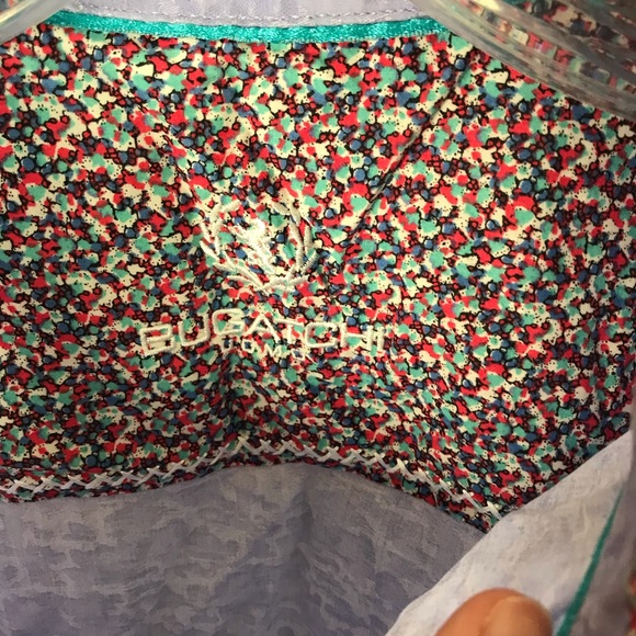 Bugatchi shaped fit long sleeve button down shirt - Picture 4 of 8